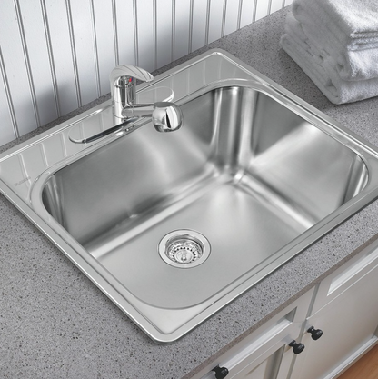 Blanco Essential 1 (1 Hole) Drop-In Stainless Steel Kitchen Sink