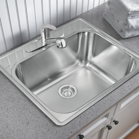 Blanco Essential 1 (1 Hole) Drop-In Stainless Steel Kitchen Sink