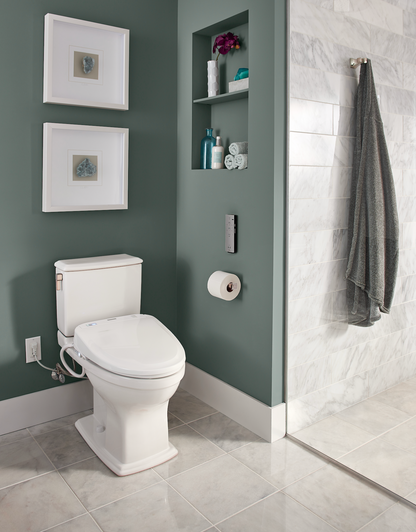 TOTO Connelly Two-Piece Toilet 1.28/0.8 GPF Elongated - Universal Height - Washlet+ Connection
