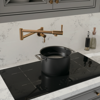 Zomodo Cignus Pot Filler Faucet, Cold Water Only