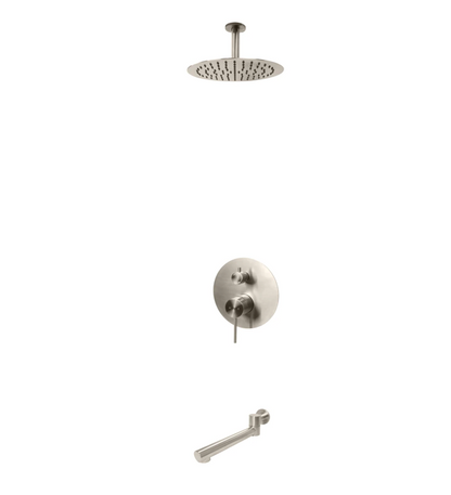 Kodaen Elegante Two Way Pressure Balanced System - Kit 4, With 10" Shower Head & Rough-In Valve