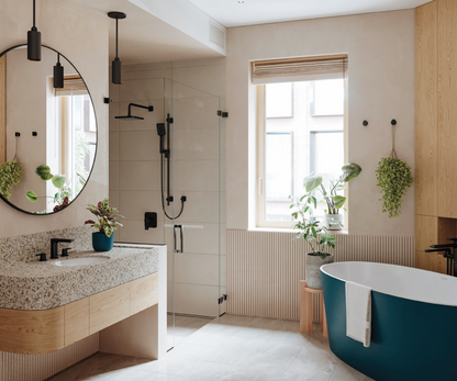 Riobel Fresk Widespread Lavatory Faucet With Push Drain