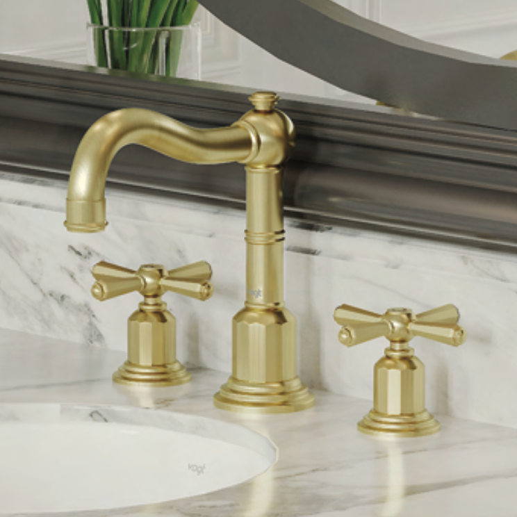 Vogt Carinthia 8" C.C. Lavatory Faucet With Pop-Up Drain - BF.CX.1321