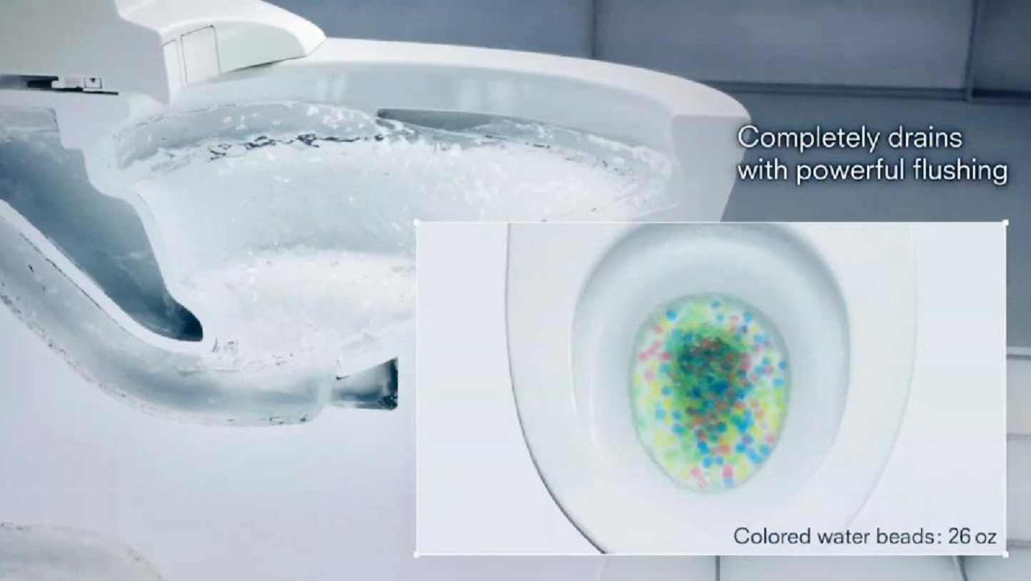 TOTO NEW 1G Aurora One-Piece Toilet - 1.0 GPF Universal, Height Washlet+ Connection