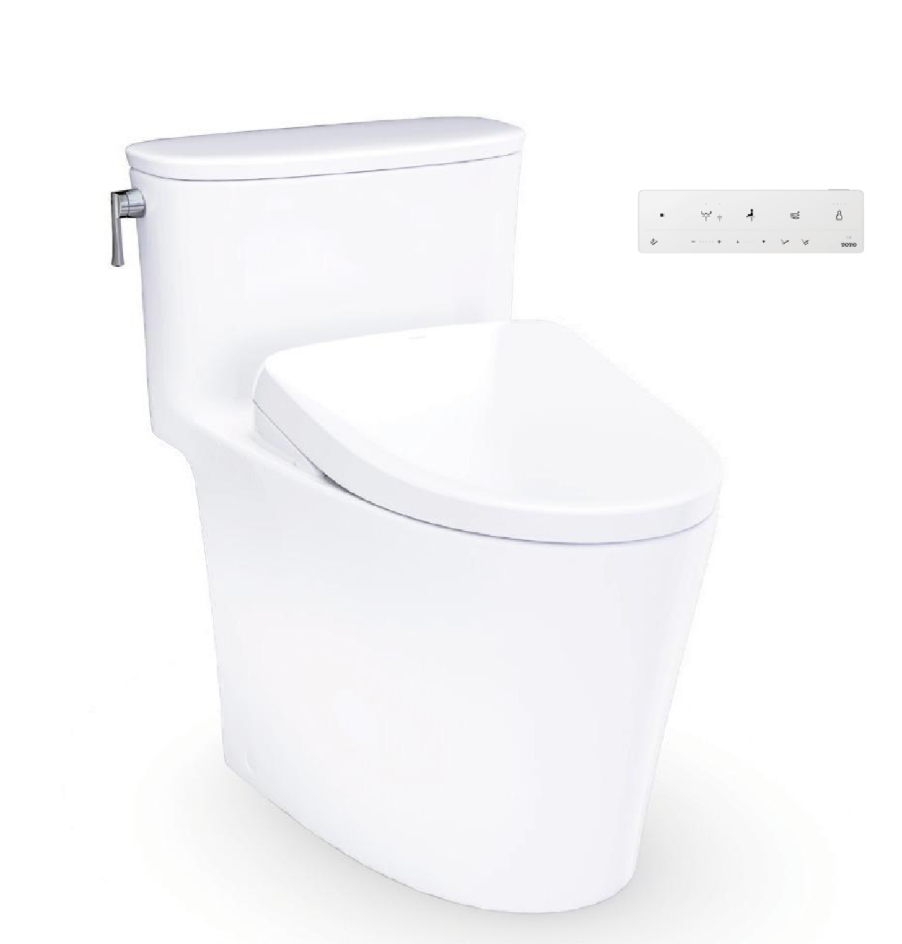 TOTO NEW Aurora Washlet+ S7A One-Piece Toilet 1.28 GPF Universal Height