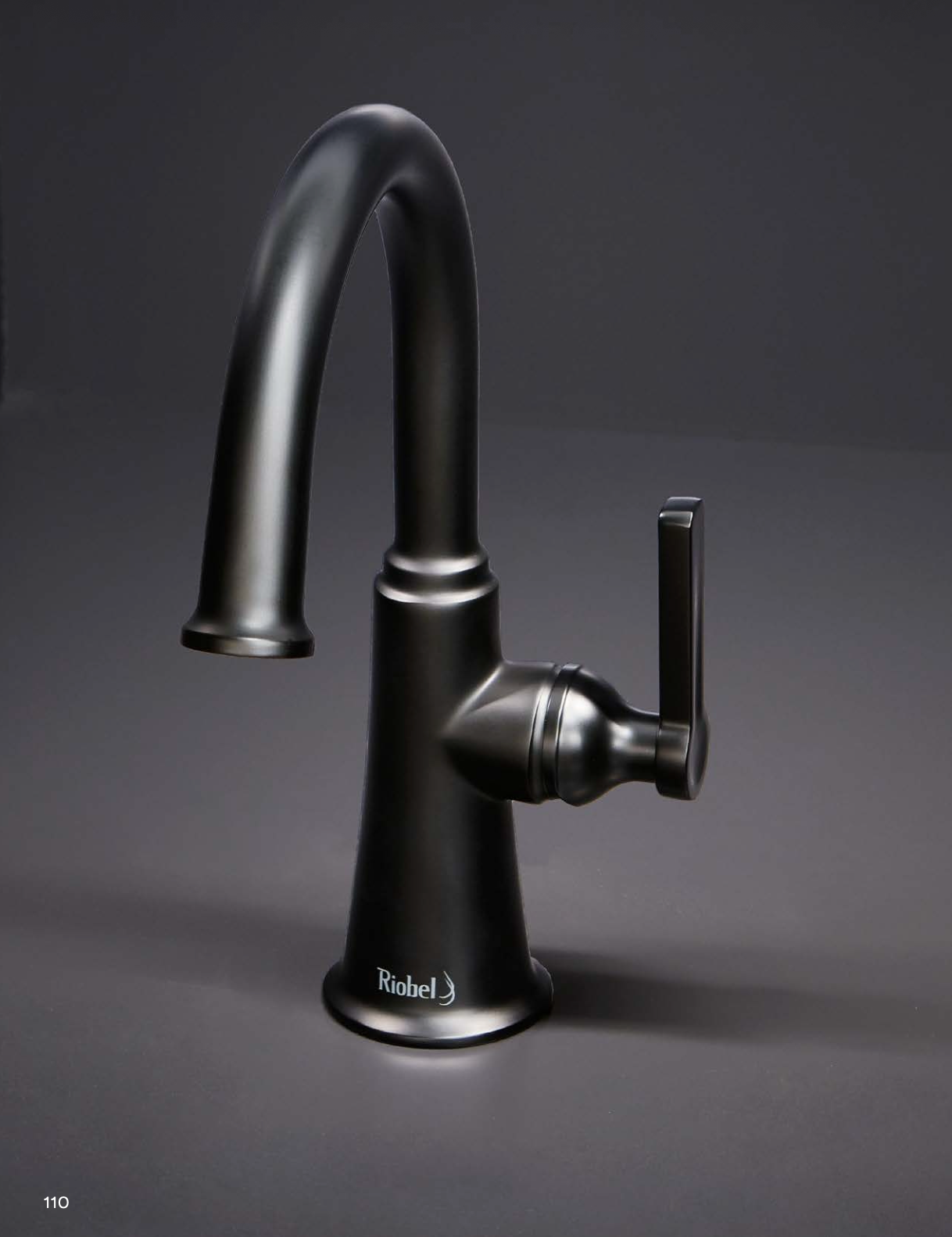 Riobel Momenti Single Handle Lavatory Faucet With C-Spout - MMRDS01J
