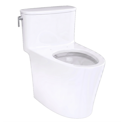 TOTO Aurora One-Piece Toilet - 1.28 GPF Universal Height, Washlet+ Connection Less Seat