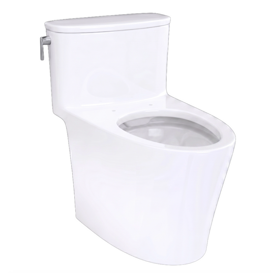 TOTO Aurora One-Piece Toilet - 1.28 GPF Universal Height, Washlet+ Connection Less Seat