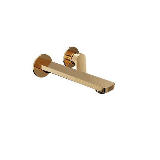 Baril Petite B04 Single Lever Wall-Mounted Lavatory Faucet Trim - Gold
