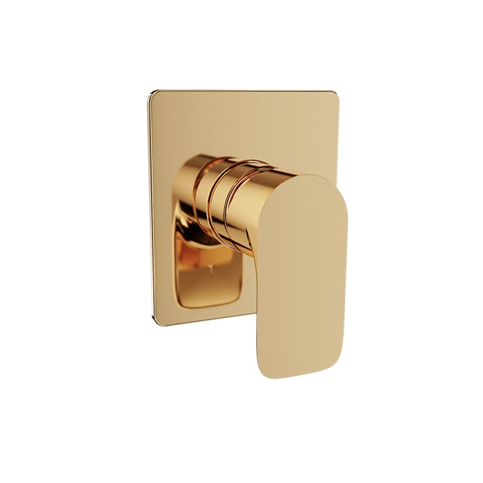 Baril Petite B04 Pressure Balanced Shower Control Valve Trim - Gold