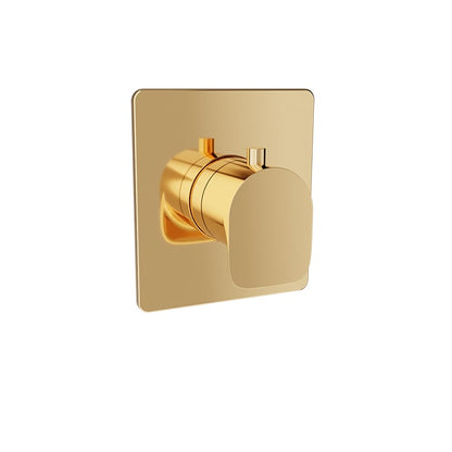 Baril Petite B04 3/4" Thermostatic Valve Trim - Gold