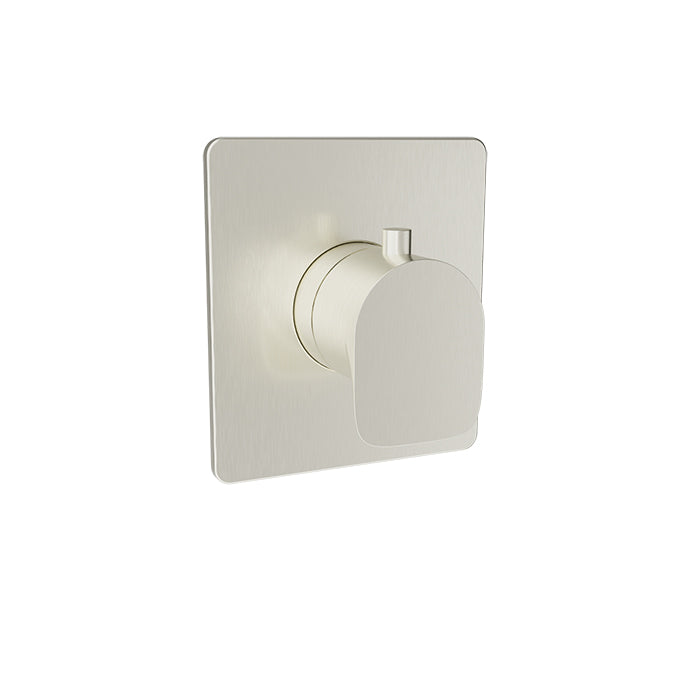 Baril Petite B04 3/4" Thermostatic Valve Trim - Brushed Nickel
