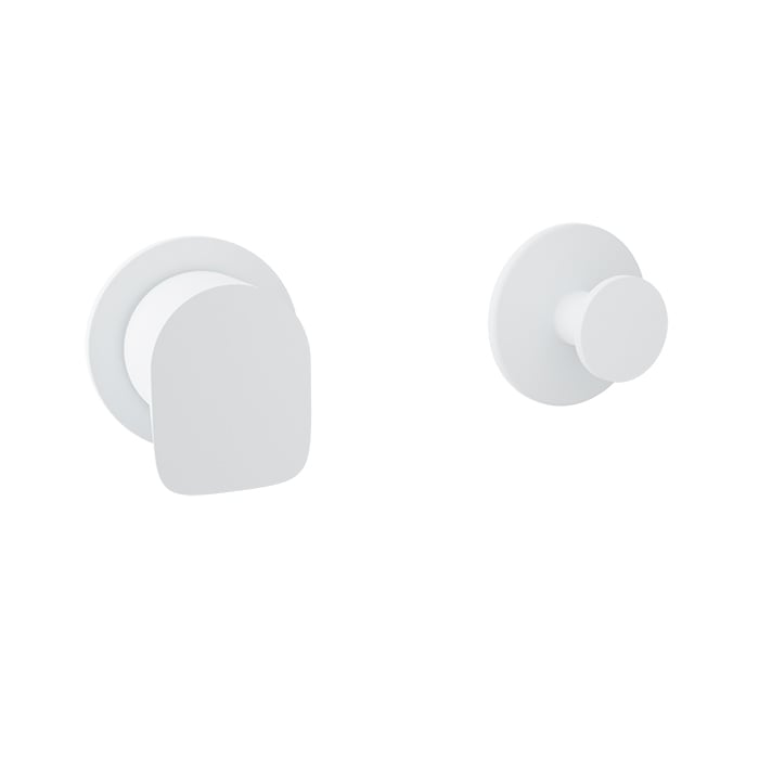 Baril Petite B04 3/4" Thermostatic Valve Trim - White