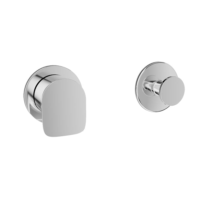 Baril Petite B04 3/4" Thermostatic Valve Trim - Polished Chrome