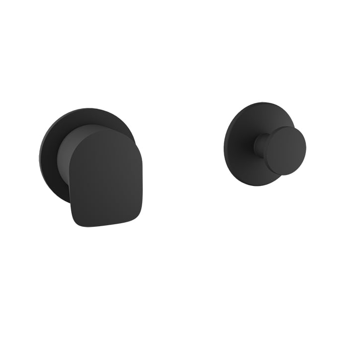 Baril Petite B04 3/4" Thermostatic Valve Trim - Matte Black