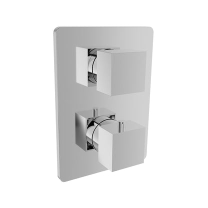 Baril Rec B05 Trim Only For Thermostatic Pressure-Balanced Shower Control Valve With 3-Way Diverter - Polished Chrome