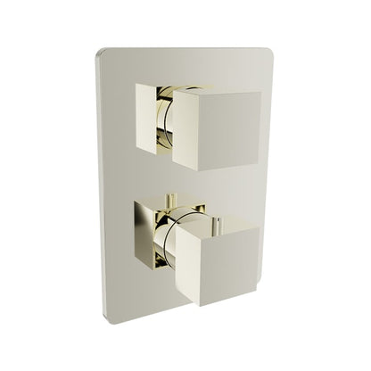 Baril Rec B05 Trim Only For Thermostatic Pressure-Balanced Shower Control Valve With 3-Way Diverter - Polished Nickel