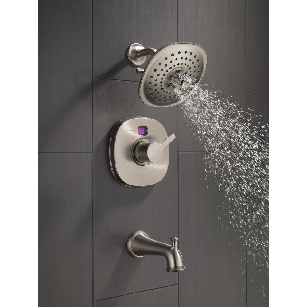 Pomme de douche pluie 3 réglages Delta Universal Showering H2Okinetic - 52686