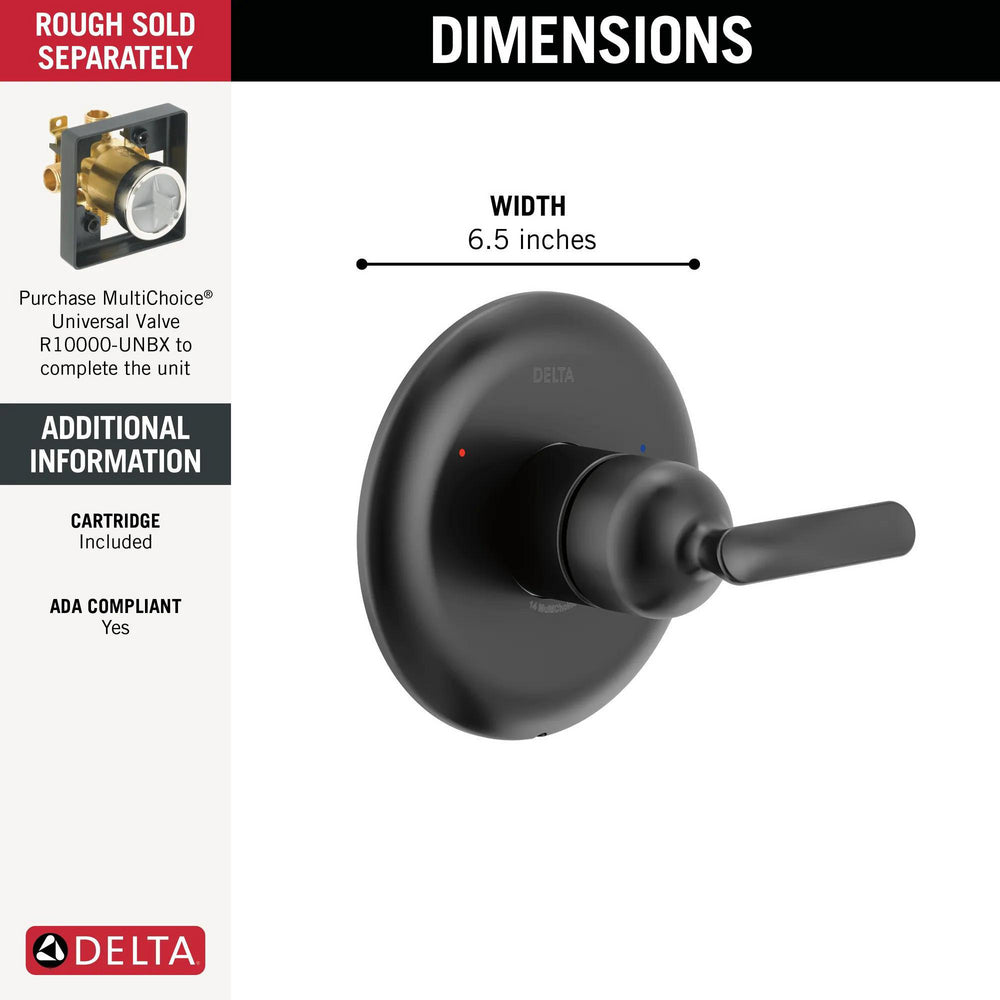 Delta T14045 - shower specs