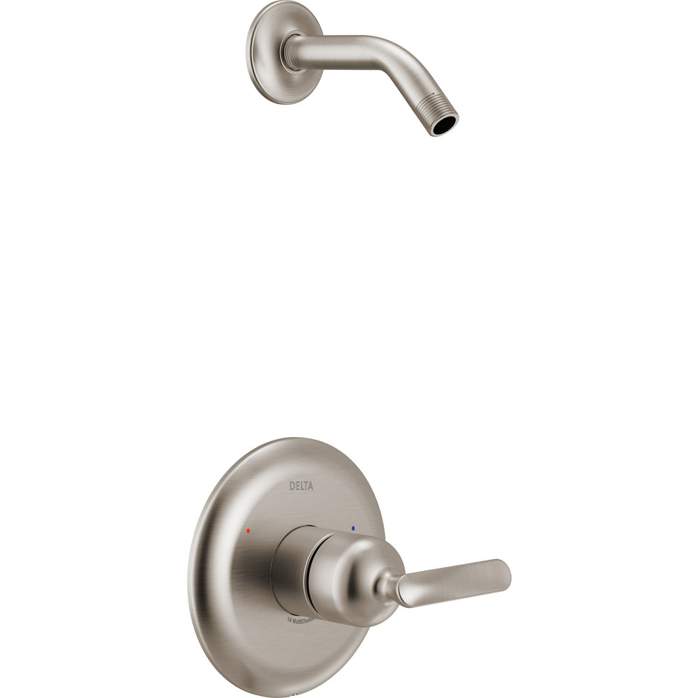 Delta T14245-SS-PR-LHD Bonacci 14 Series Shower Trim Less Head Lumicoat Stainless