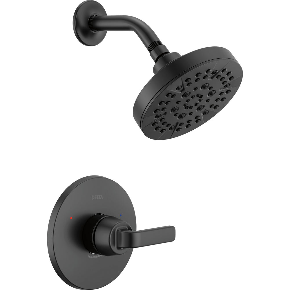Delta T14262 Lineax Monitor shower trim Matte Black