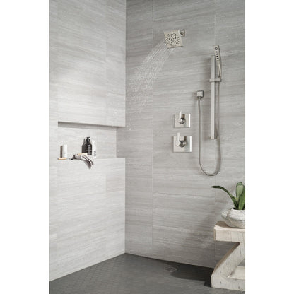 Delta H2Okinetic 3-Setting Slide Bar Hand Shower - 51799