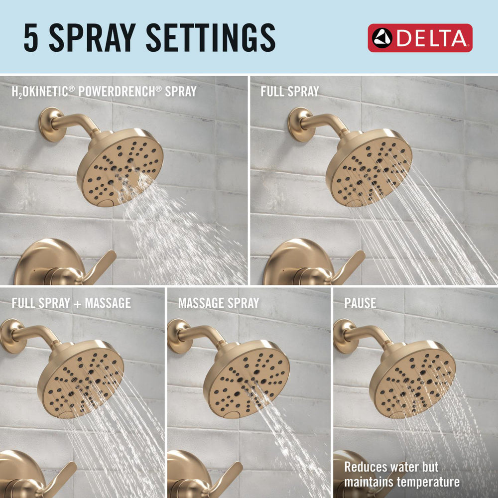 Delta T14445 Bonacci 14 Series Tub & Shower Trim