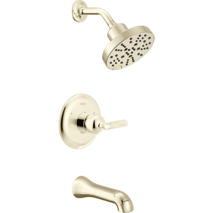 Delta T14445-PN-PR Bonacci 14 Series Tub & Shower Trim Lumicoat Polished Nickel