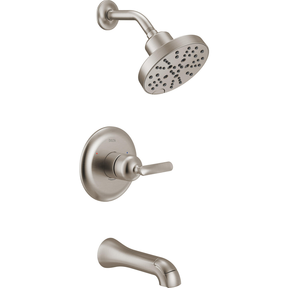 Delta T14445-SS-PR Bonacci 14 Series Tub & Shower Trim Lumicoat Stainless