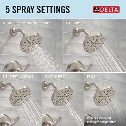 Delta T14445 Bonacci 14 Series Tub & Shower Trim