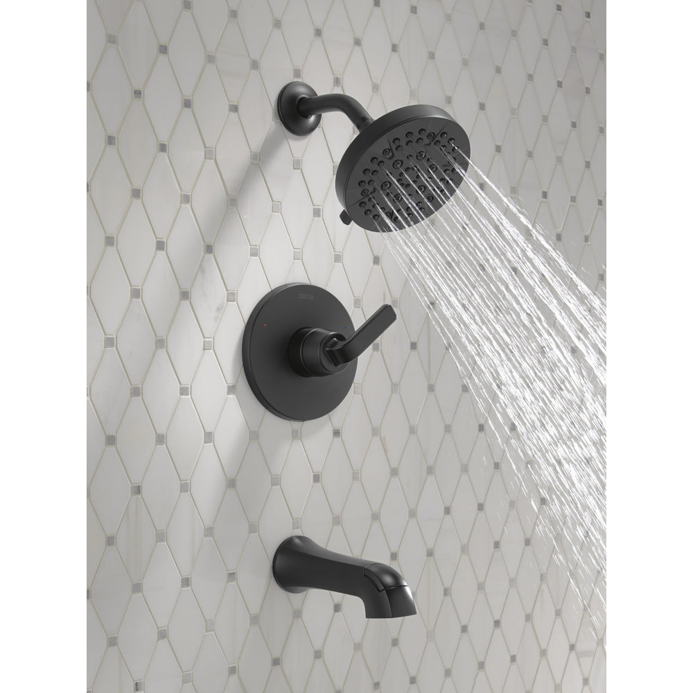 Delta T14462 Matte Black water 3