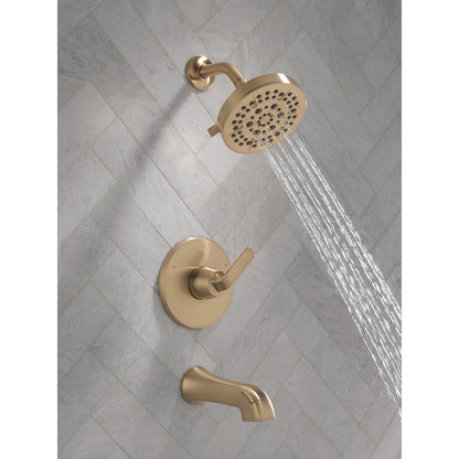 Delta T14462 Champagne Bronze water 1