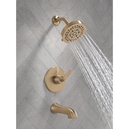 Delta T14462 Champagne Bronze water 2
