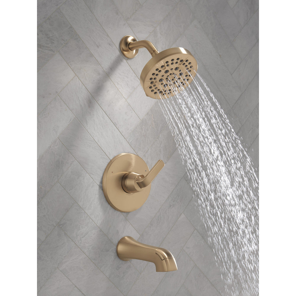 Delta T14462 Champagne Bronze water 3