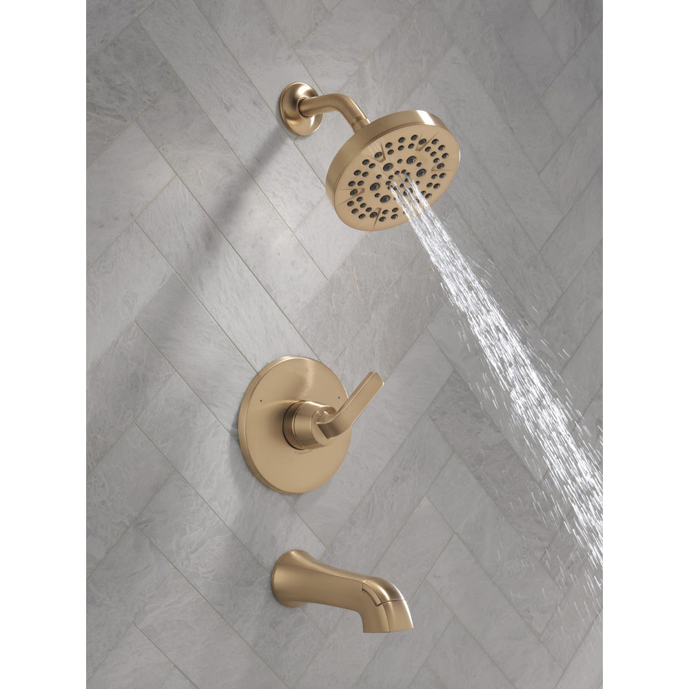 Delta T14462 Champagne Bronze water 4