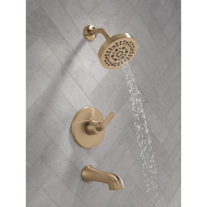Delta T14462 Champagne Bronze water 5