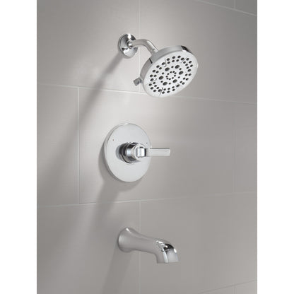 Delta T14462 Lineax Monitor tub & shower trim Chrome - in context