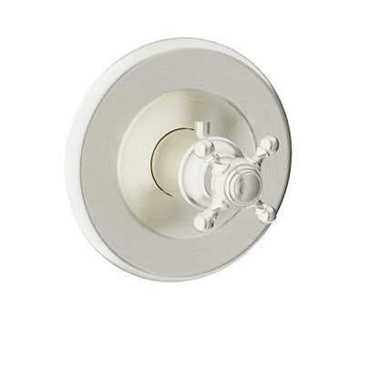Baril Nautica B16 3/4-Inch Thermostatic Valve Trim - Brushed Nickel