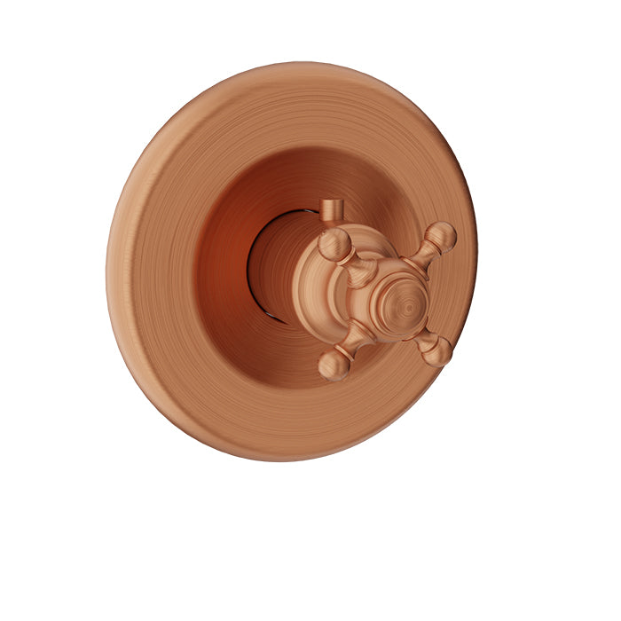 Baril Nautica B16 3/4-Inch Thermostatic Valve Trim - Satin Copper