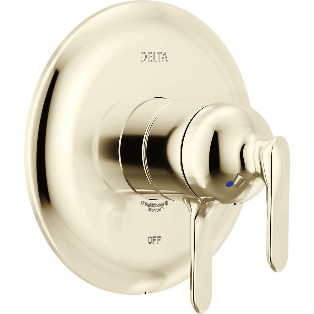 Delta T17045-PN-PR Bonacci 17 Series Valve Only Trim Lumicoat Polished Nickel