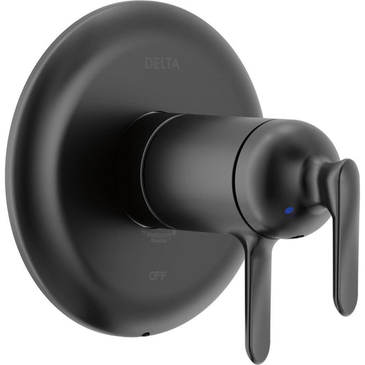 Delta T17T045-BL Bonacci 17T Series Valve Only Trim Matte Black