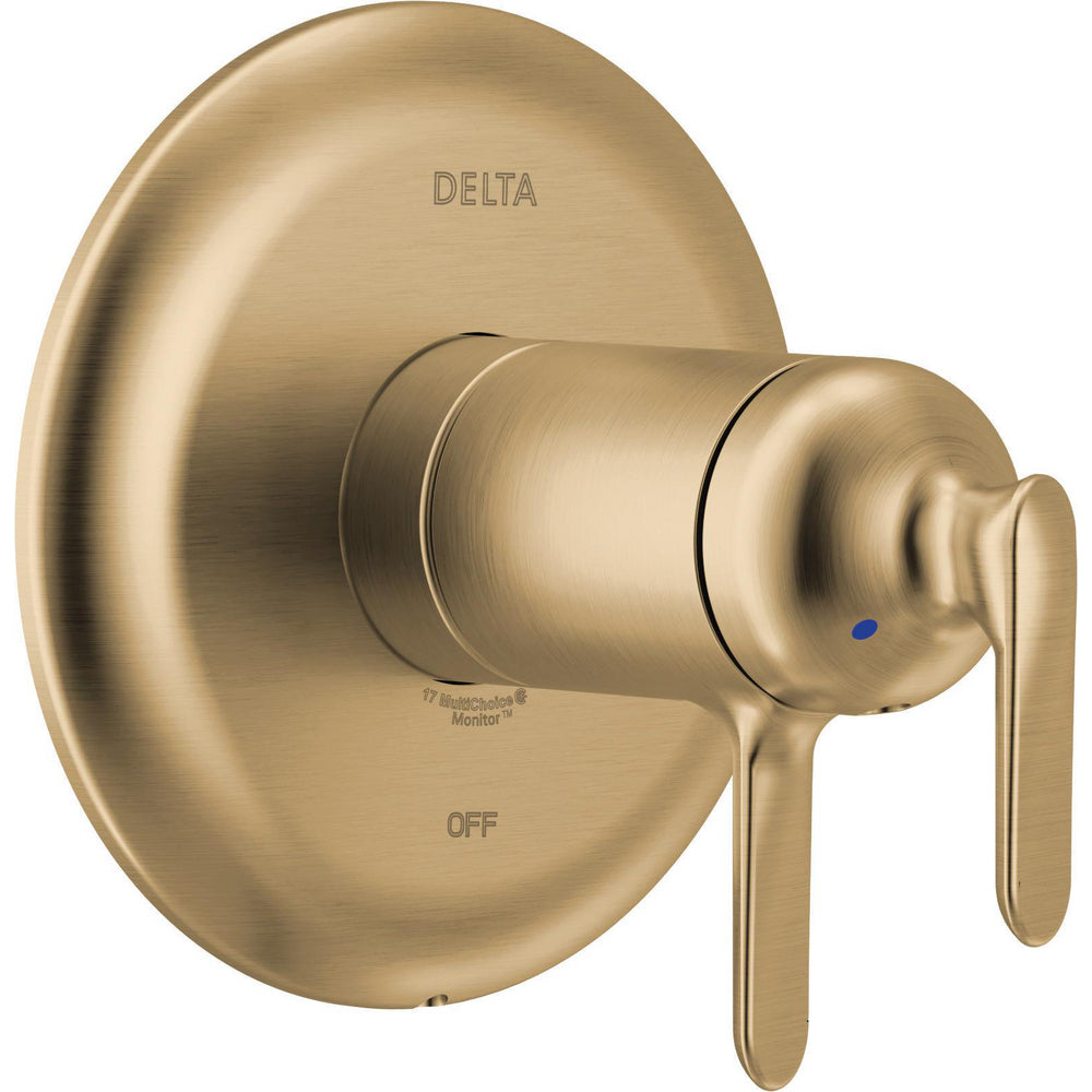 Delta T17T045-CZ-PR Bonacci 17T Series Valve Only Trim Lumicoat Champagne Bronze