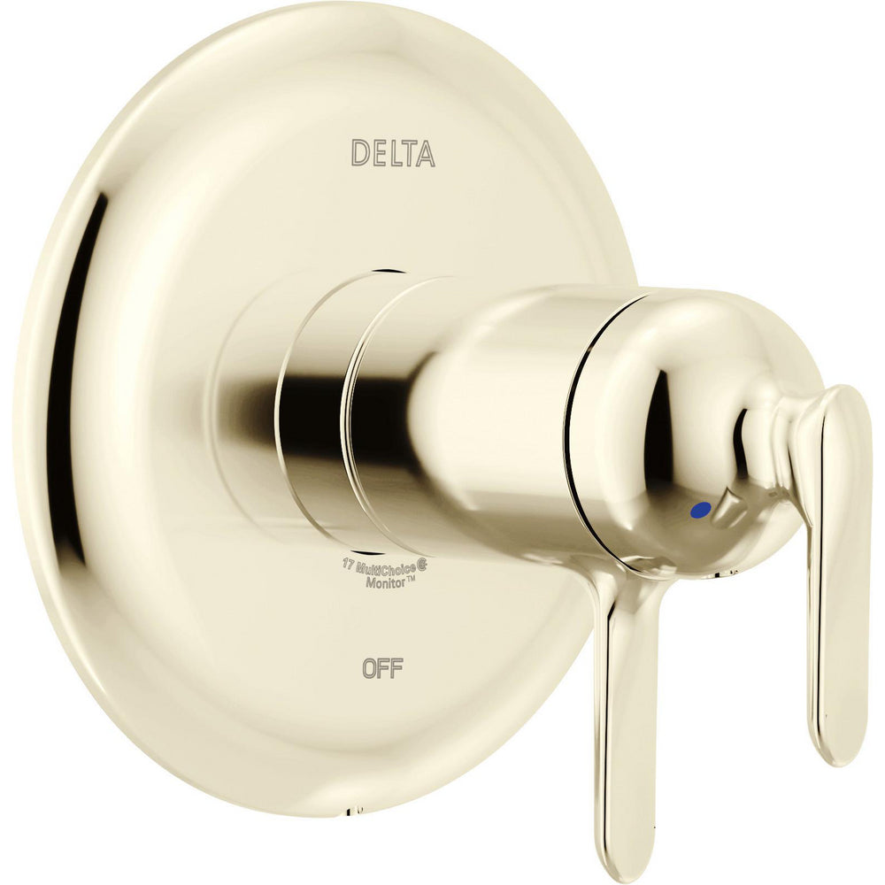 Delta T17T045-PN-PR Bonacci 17T Series Valve Only Trim Lumicoat Polished Nickel