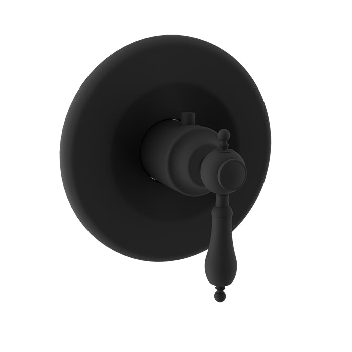 Baril Ralph B18 3/4-Inch Thermostatic Valve Trim - Matte Black