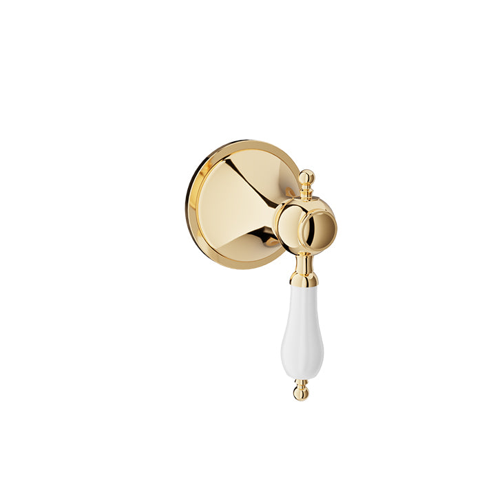 Baril Ralph B18 Diverter / Stop Valve Trim - Gold / White