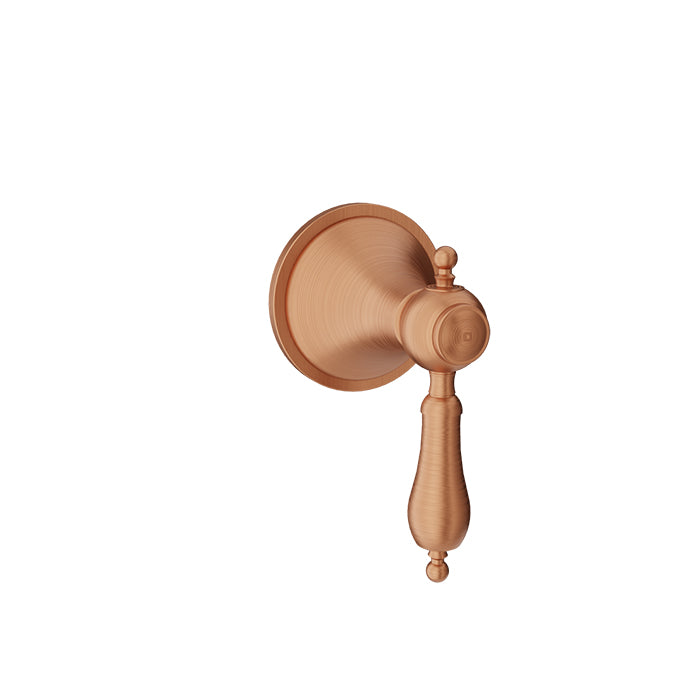 Baril Ralph B18 Diverter / Stop Valve Trim - Satin Copper