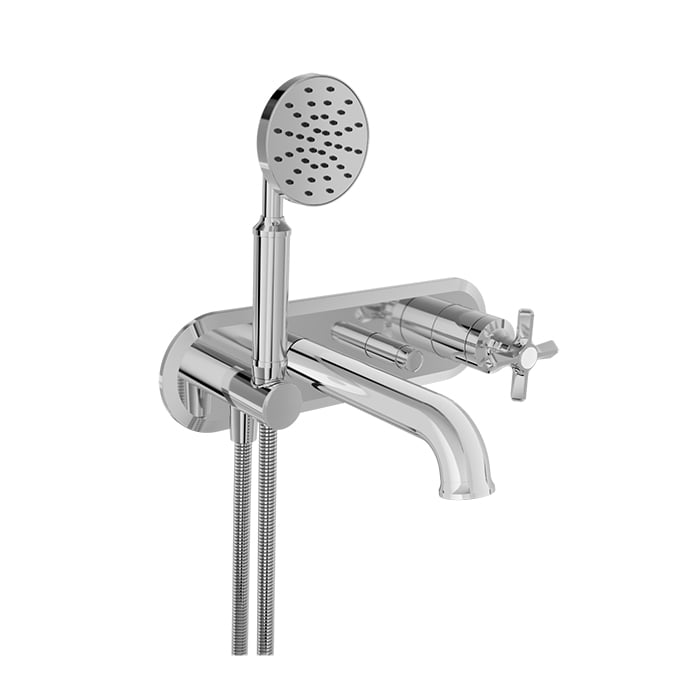 Baril Beaumont B20 Trim Only For Wall-Mounted Tub Faucet With Hand Shower - T20-2003-00