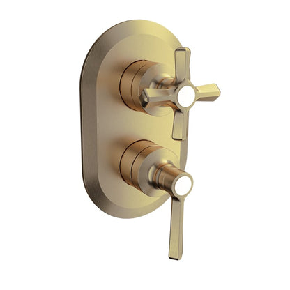 Baril Beaumont B20 Trim Only For Pressure-Balanced Shower Control Valve With 2-Way Diverter - T20-9182-00