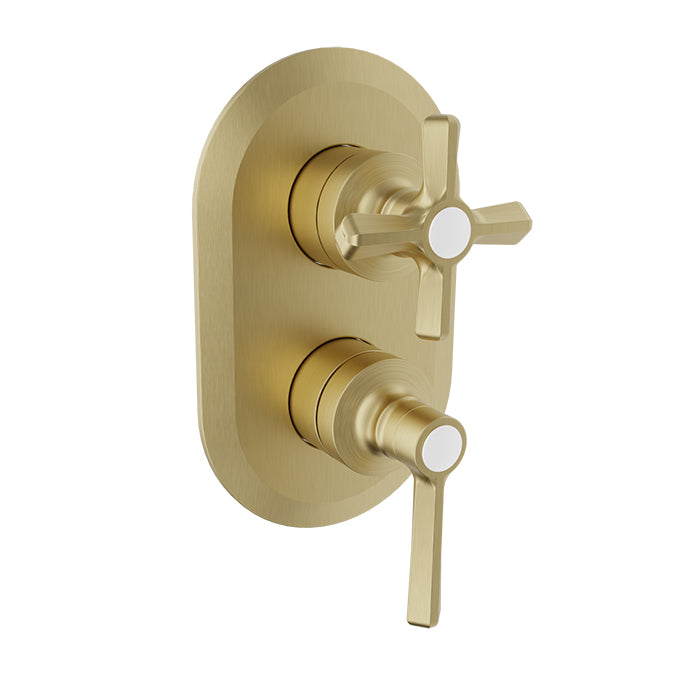Baril Beaumont B20 Trim Only For Pressure-Balanced Shower Control Valve With 3-Way Diverter - T20-9192-00