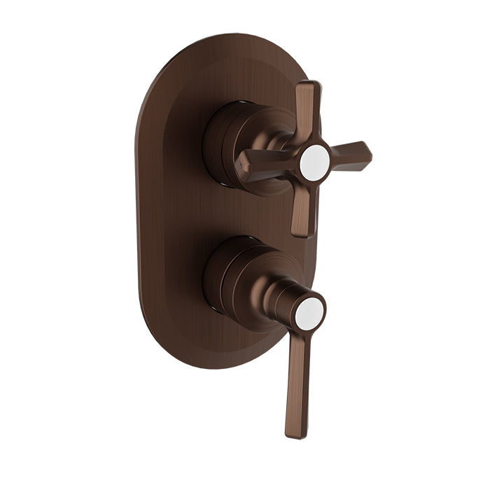 Baril Beaumont B20 Trim Only For Pressure-Balanced Shower Control Valve With 3-Way Diverter - T20-9192-00